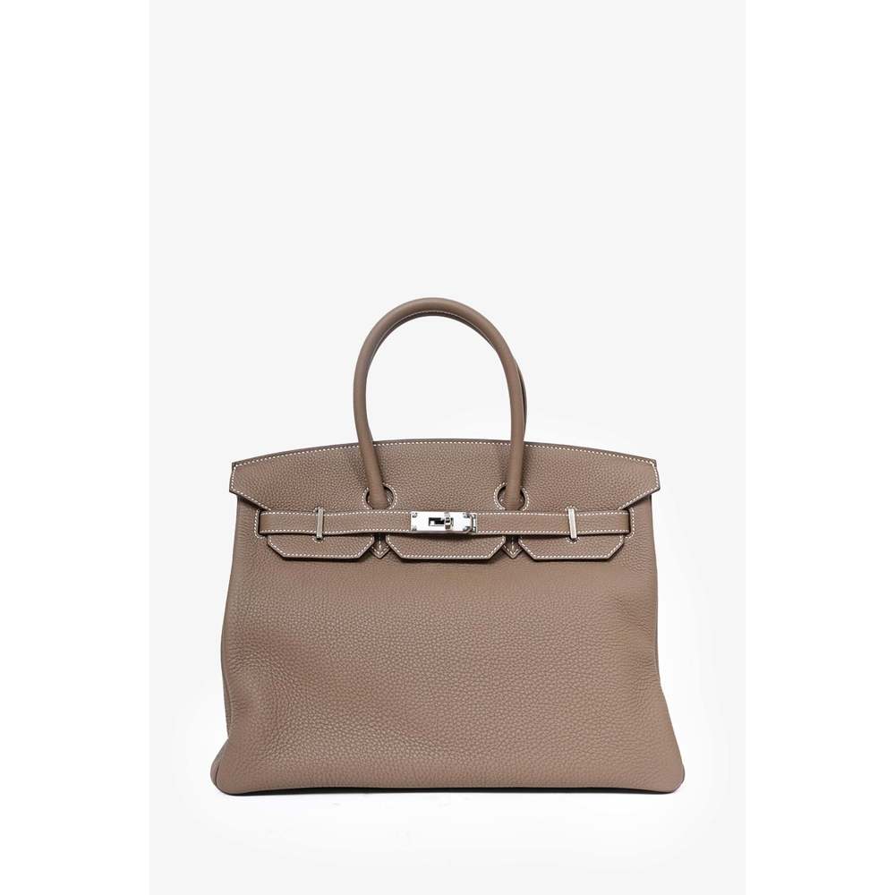 Hermès 2019 Etoupe Togo Leather Birkin 35